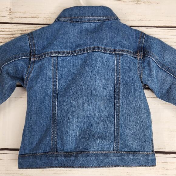 Jessica Simpson Baby Denim Stars Jacket Size 18m Fall Winter - Picture 4 of 9